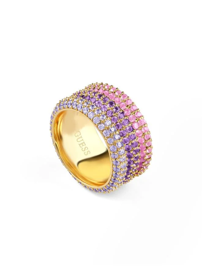 جس إيسينزا خاتم ثلاثي مرصع